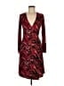 Veronica M. Chevron-herringbone Red Casual Dress Size S - photo 1