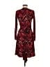 Veronica M. Chevron-herringbone Red Casual Dress Size S - photo 2