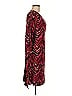 Veronica M. Chevron-herringbone Red Casual Dress Size S - photo 4