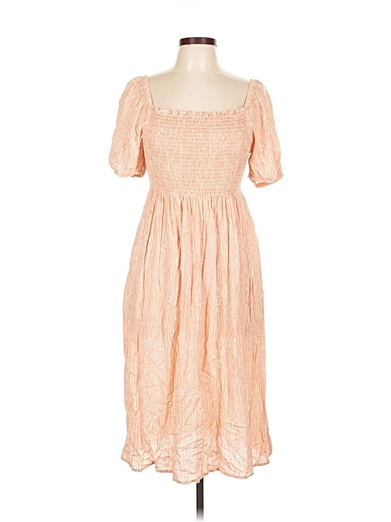 Pre-owned Nlt Casual Dress In Orange
