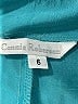 Connie Roberson Color Block Teal Casual Pants Size 6 - photo 6