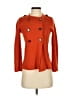 Tory Burch Orange Coat Size XS - photo 1