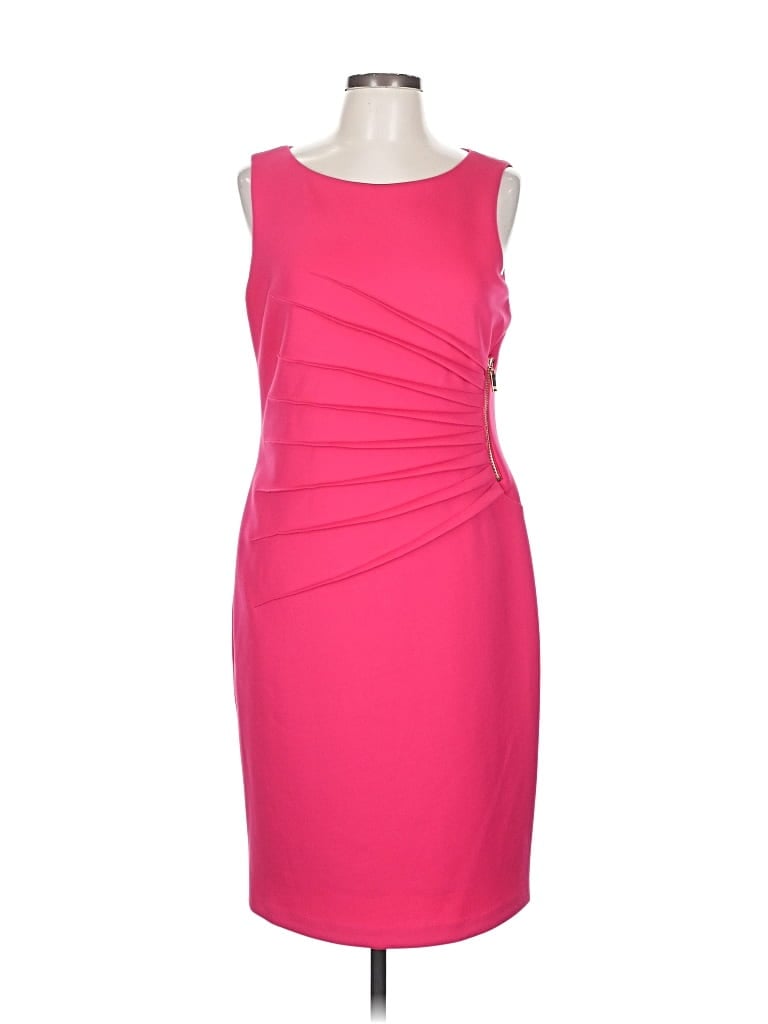 Pre-owned Ivanka Trump Cocktail Dress In Pink