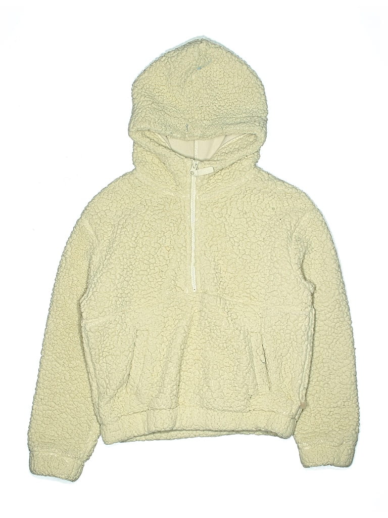 Pre-owned Mondetta Kids' Zip Up Hoodie In Yellow
