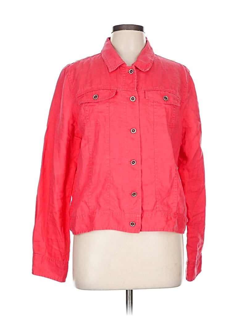 Click to view more detailed imagery on our partner's website Pre-owned Eileen Fisher Jacket In Red