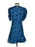Aqua 100% Polyester Blue Cocktail Dress Size S - photo 2