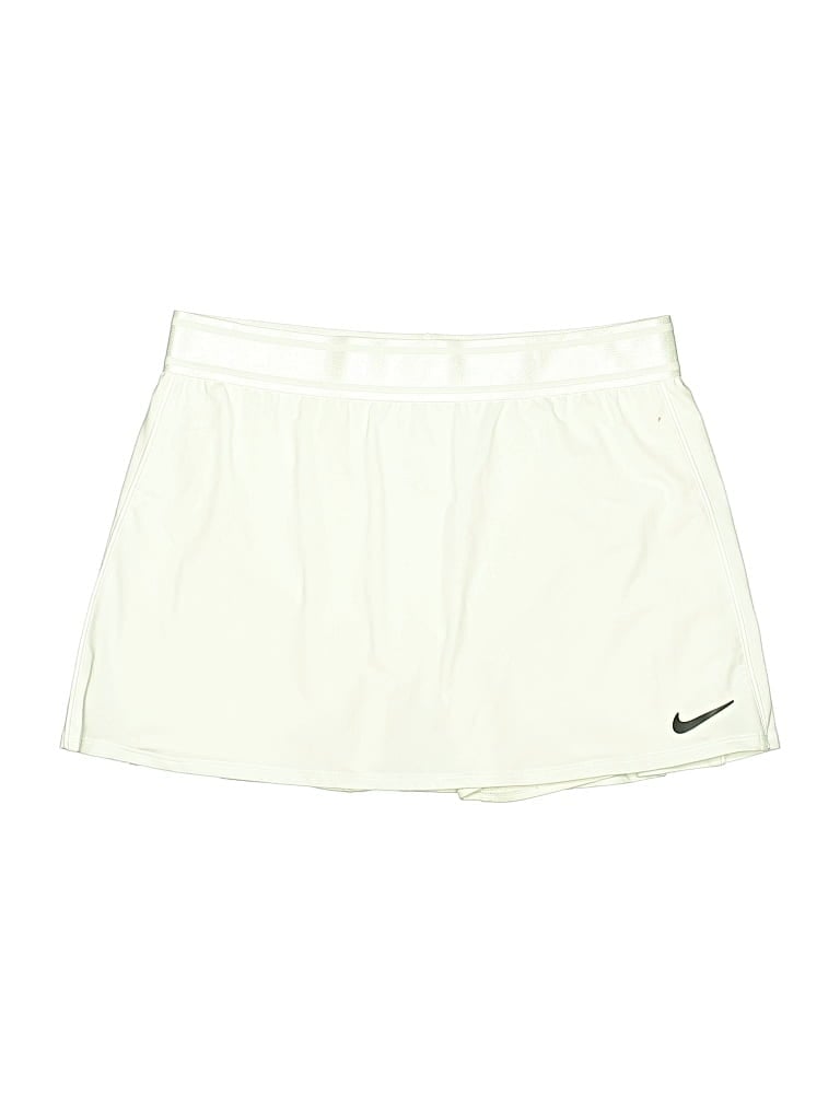 Pre-owned Nike Active Skort In White
