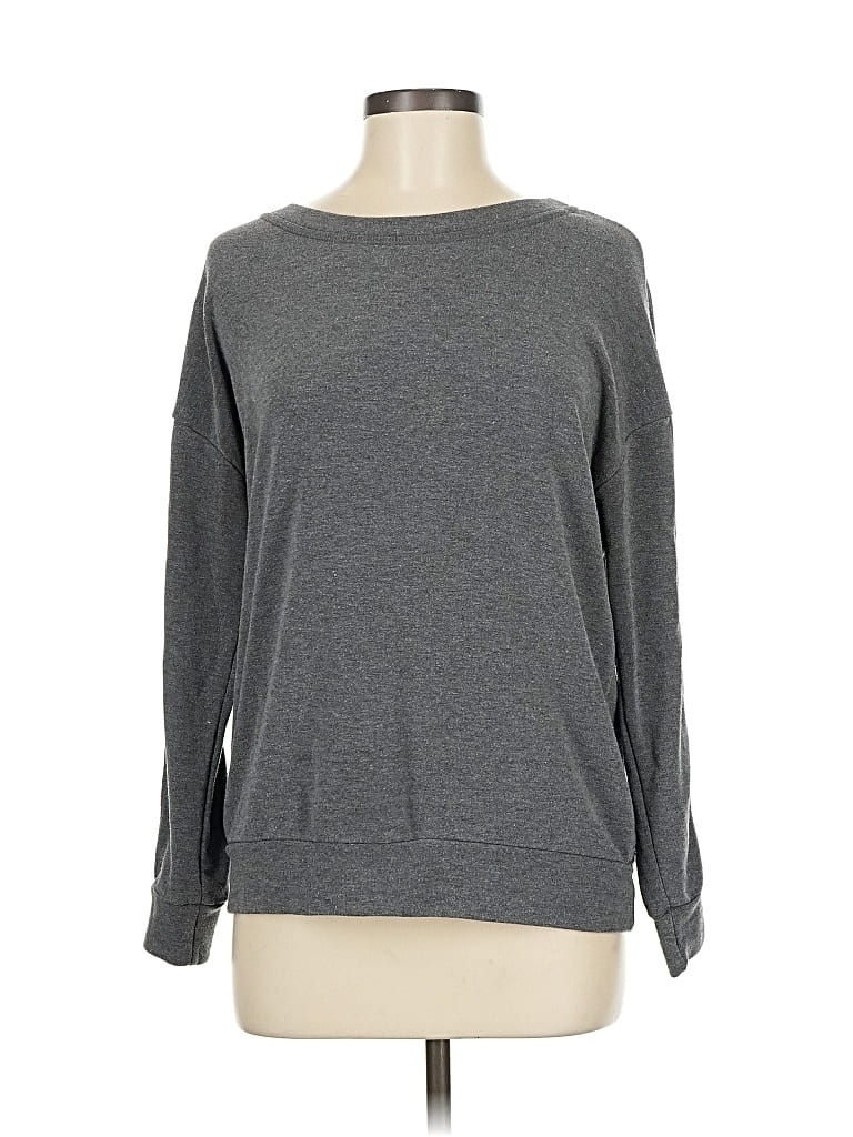 Pre-owned Ariella Pullover Sweater In Gray