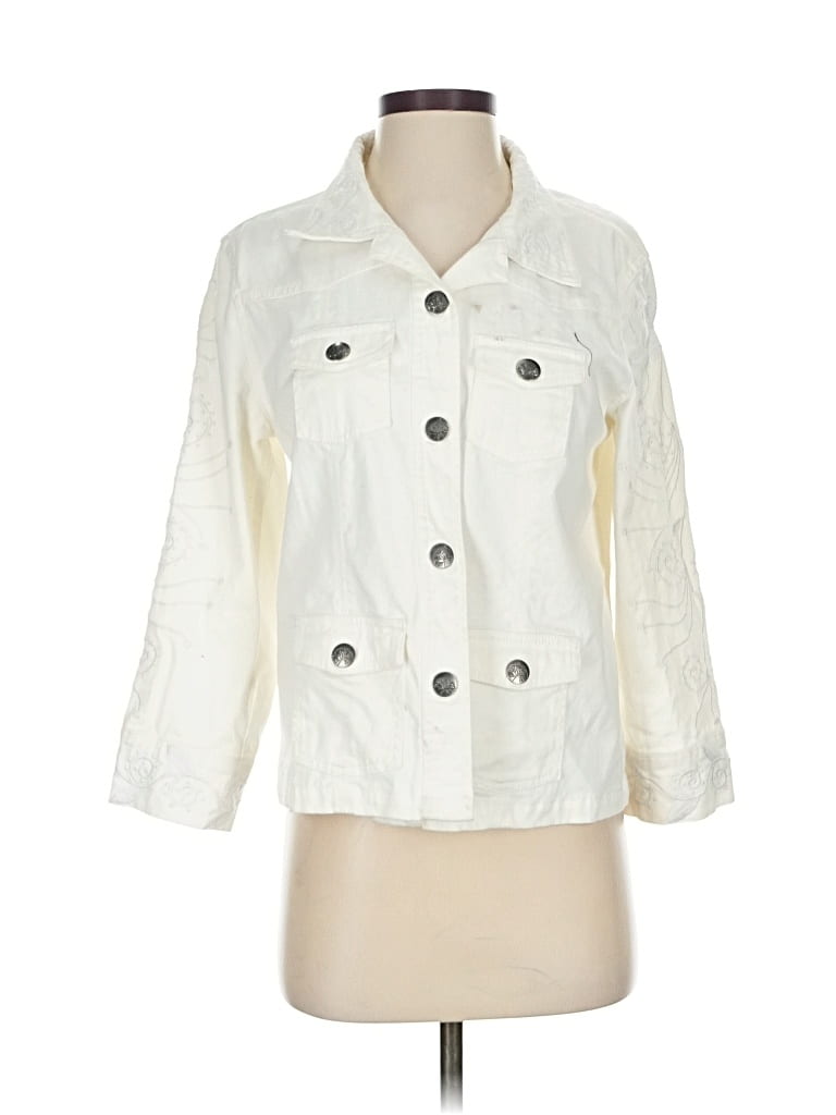 Click to view more detailed imagery on our partner's website Pre-owned Multiples Jacket In White