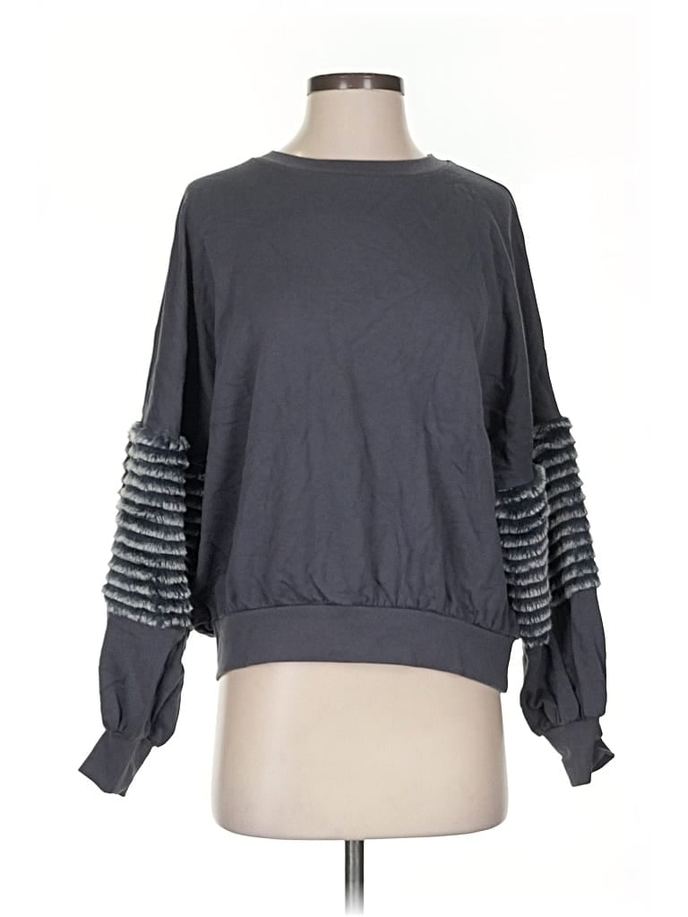 YOUNG FABULOUS & BROKE Pre-owned Sweatshirt In Gray