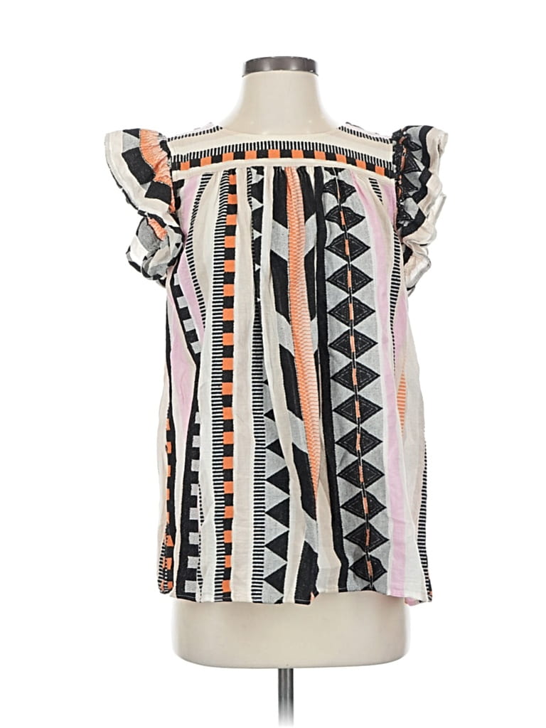 Pre-owned Devotion Short Sleeve Blouse In Pink