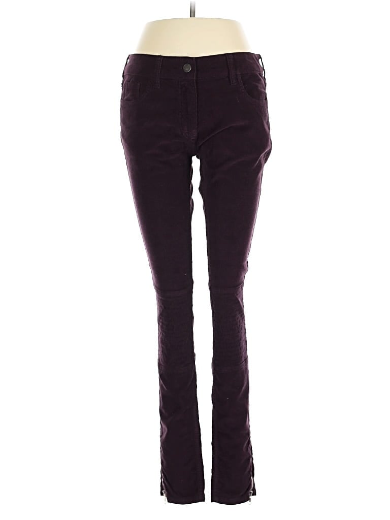 Pre-owned Sandro Casual Pants In Purple
