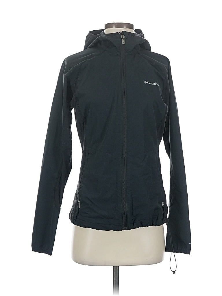 Click to view more detailed imagery on our partner's website Pre-owned Columbia Raincoat In Black