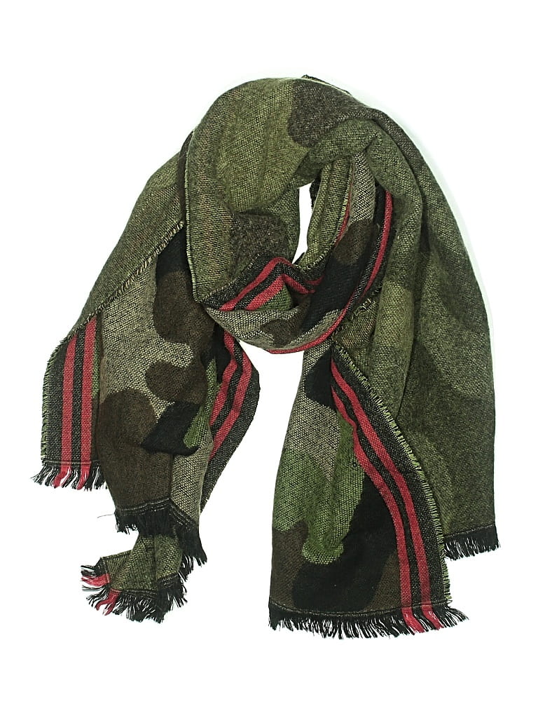 Pre-owned Unbranded Scarf In Green