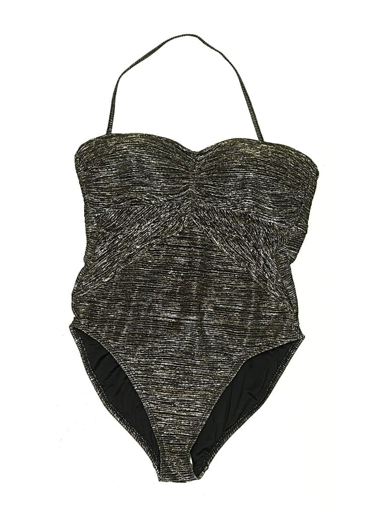 Pre-owned La Blanca One Piece Swimsuit In Gray