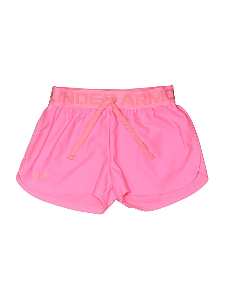 Pre-owned Under Armour Kids' Athletic Shorts In Pink