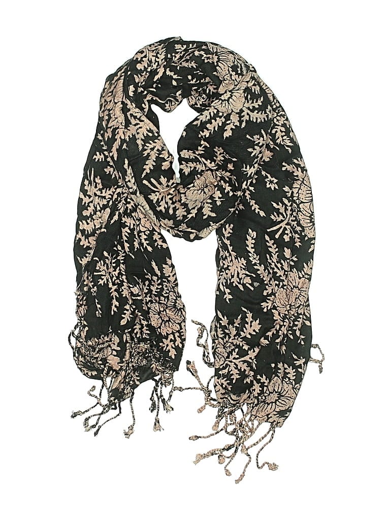 Pre-owned Unbranded Scarf In Black