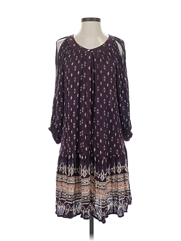 Pre-owned World Market Casual Dress In Purple