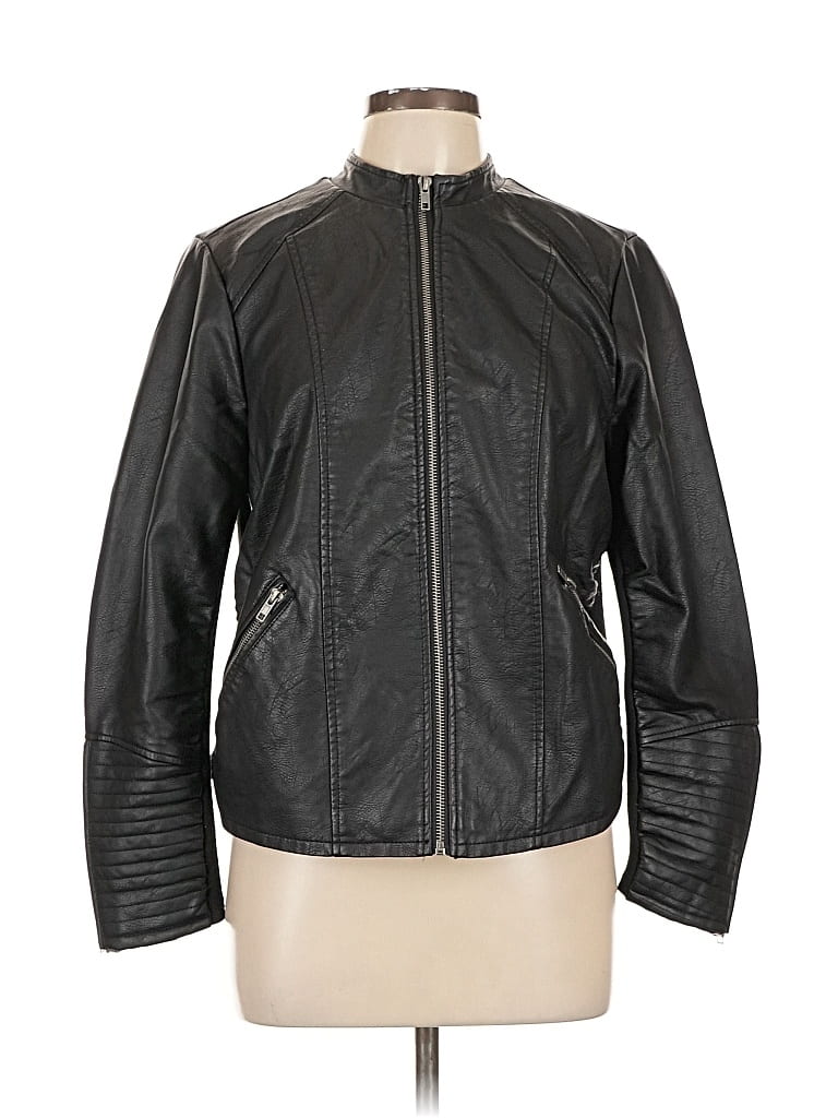 Pre-owned Torrid Jacket In Black