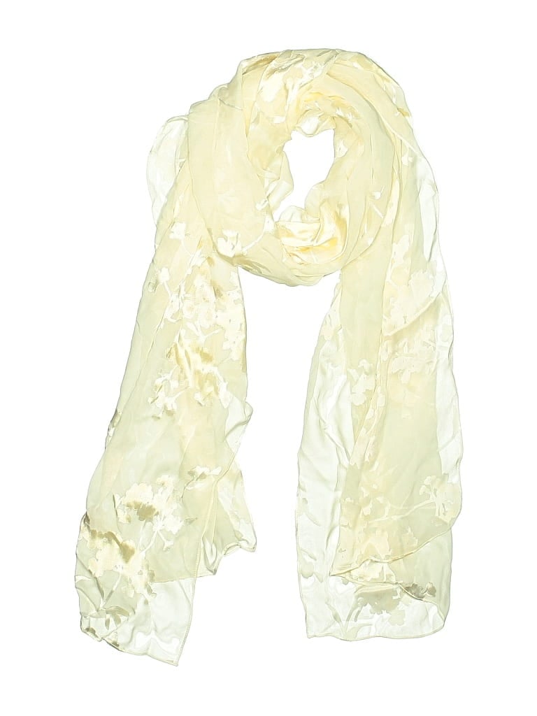 Pre-owned Unbranded Scarf In White