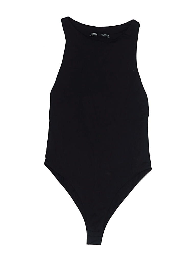 Click to view more detailed imagery on our partner's website Pre-owned Zara Bodysuit In Black