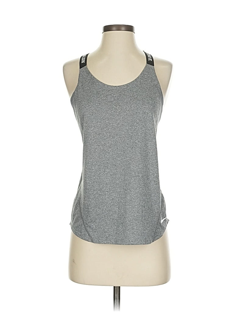 Pre-owned Nike Active Tank Top In Gray