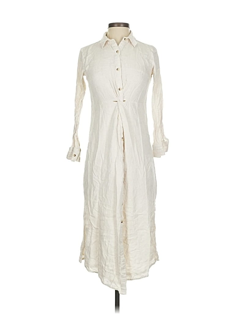 SIM & SAM Pre-owned Casual Dress In White