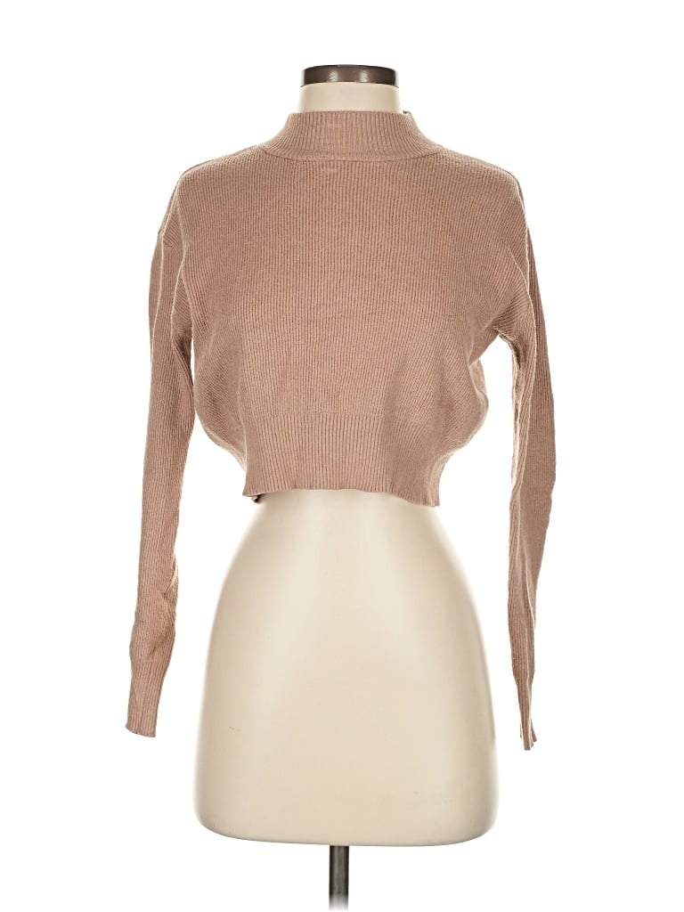 Pre-owned La Hearts Turtleneck Sweater In Brown