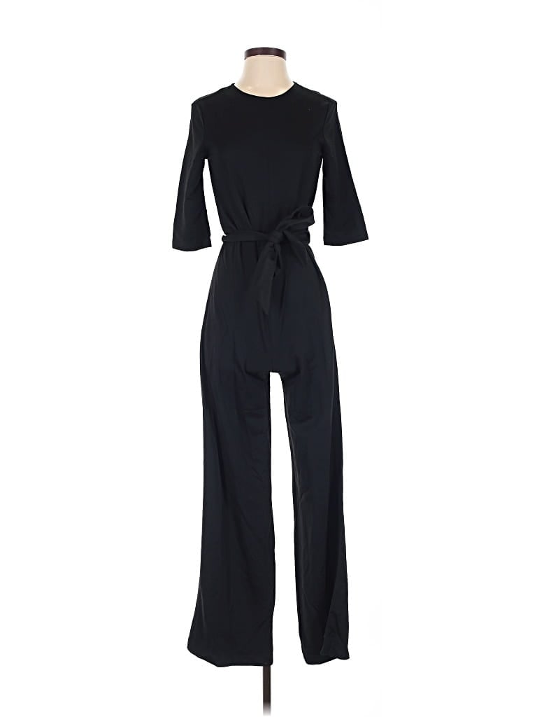 Pre-owned Mng Suit Jumpsuit In Black
