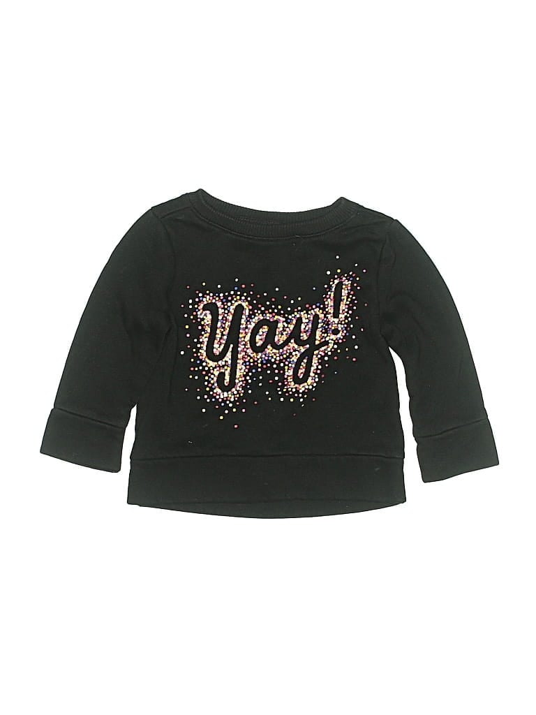 Pre-owned Old Navy Kids' Pullover Sweater In Black