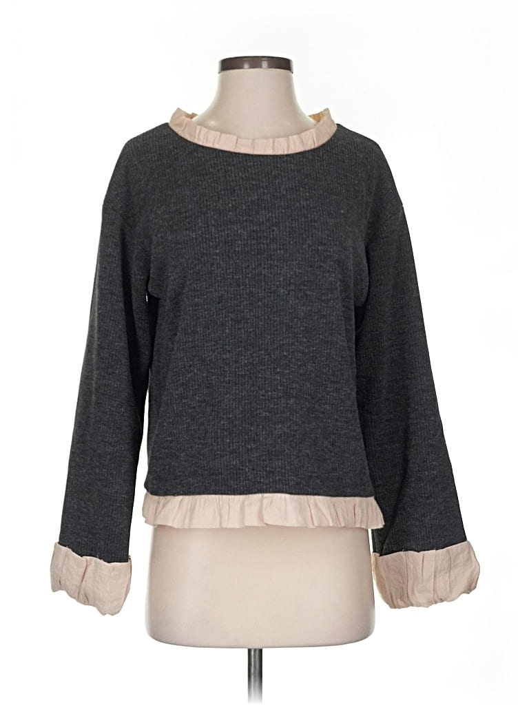 Pre-owned Assorted Brands Pullover Sweater In Black