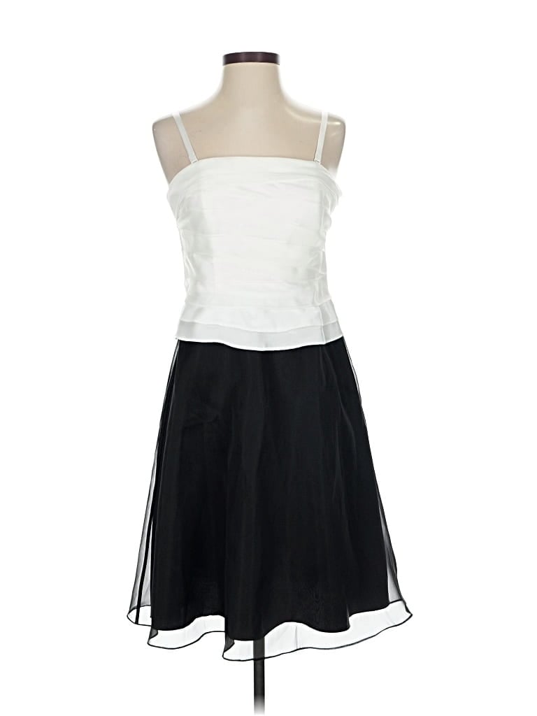 White House Black Market Cocktail Dress In White