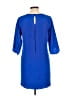 Tibi 100% Silk Solid Blue Casual Dress Size 6 - photo 2