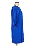 Tibi 100% Silk Solid Blue Casual Dress Size 6 - photo 4