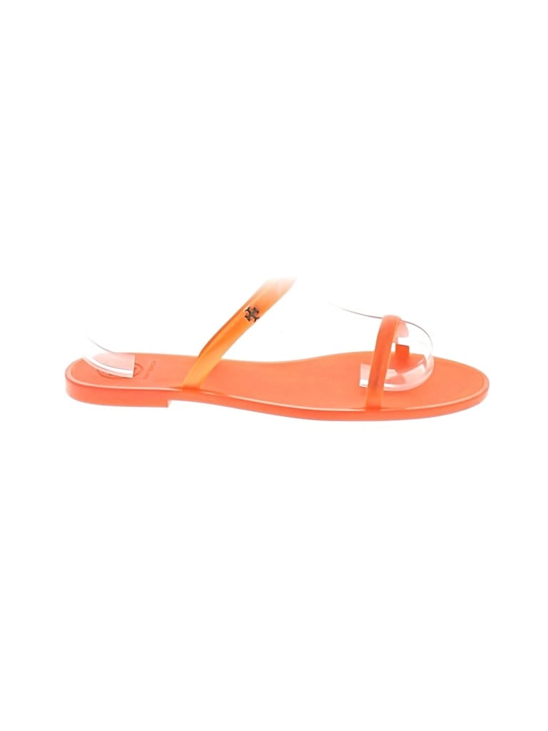 Pre-owned Tory Burch Sandals In Orange