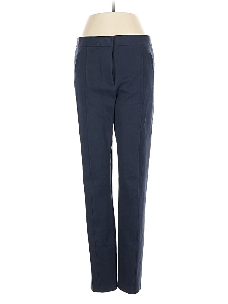 Pre-owned Tory Burch Dress Pants In Blue