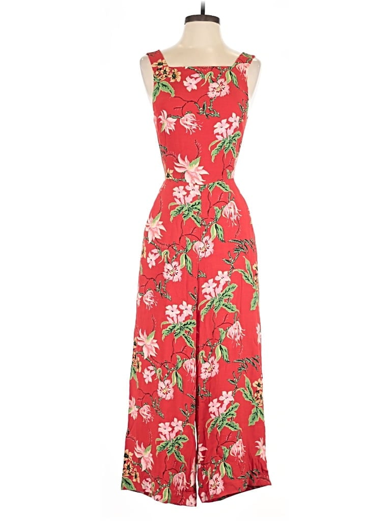 Pre-owned Wilfred Jumpsuit In Red