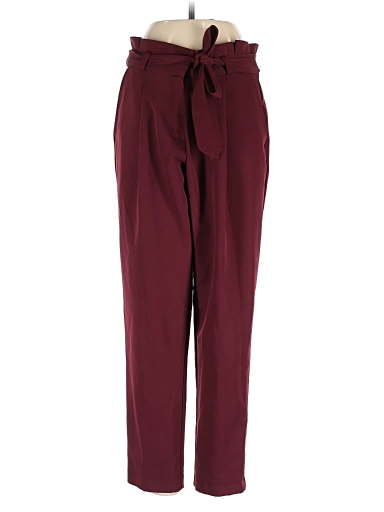 Click to view more detailed imagery on our partner's website Pre-owned New Look Casual Pants In Burgundy