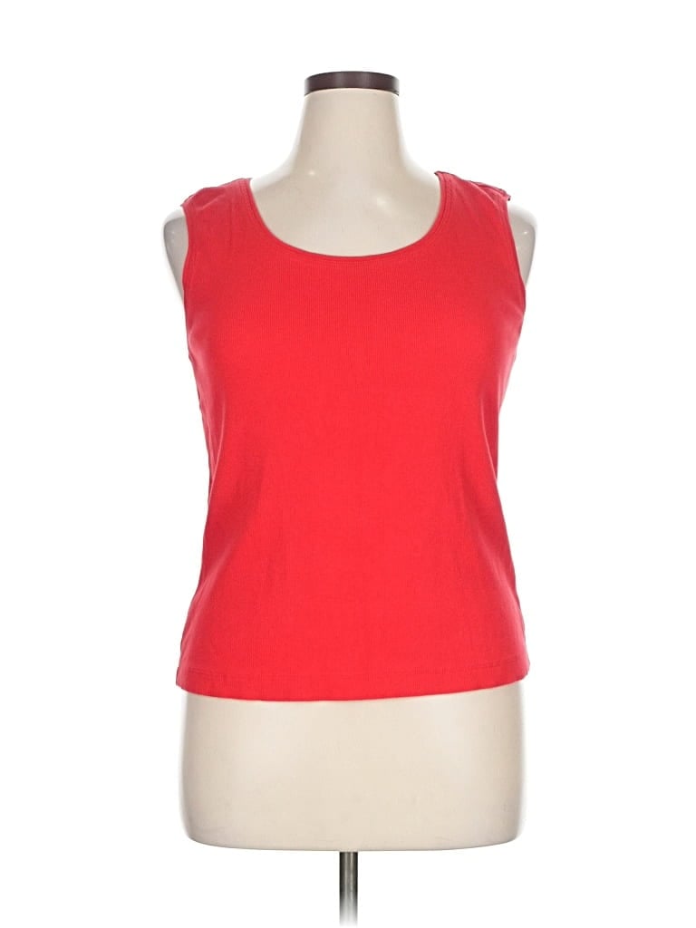 Pre-owned Chico's Sleeveless T-shirt In Red