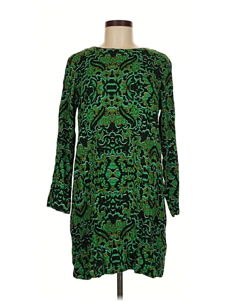 Pre-owned H&m Cocktail Dress In Green
