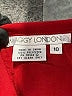 Maggy London 100% Polyester Solid Red Formal Skirt Size 10 - photo 4
