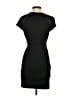 Generation Love 100% Polyester Solid Black Casual Dress Size S - photo 2