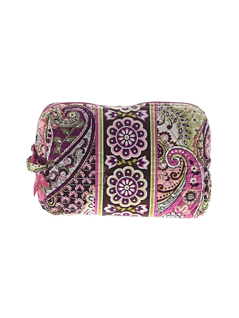 Pre-owned Vera Bradley Disney Parks Makeup Bag In Pink