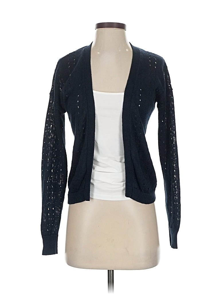 Pre-owned Banana Republic Cardigan Sweater In Blue