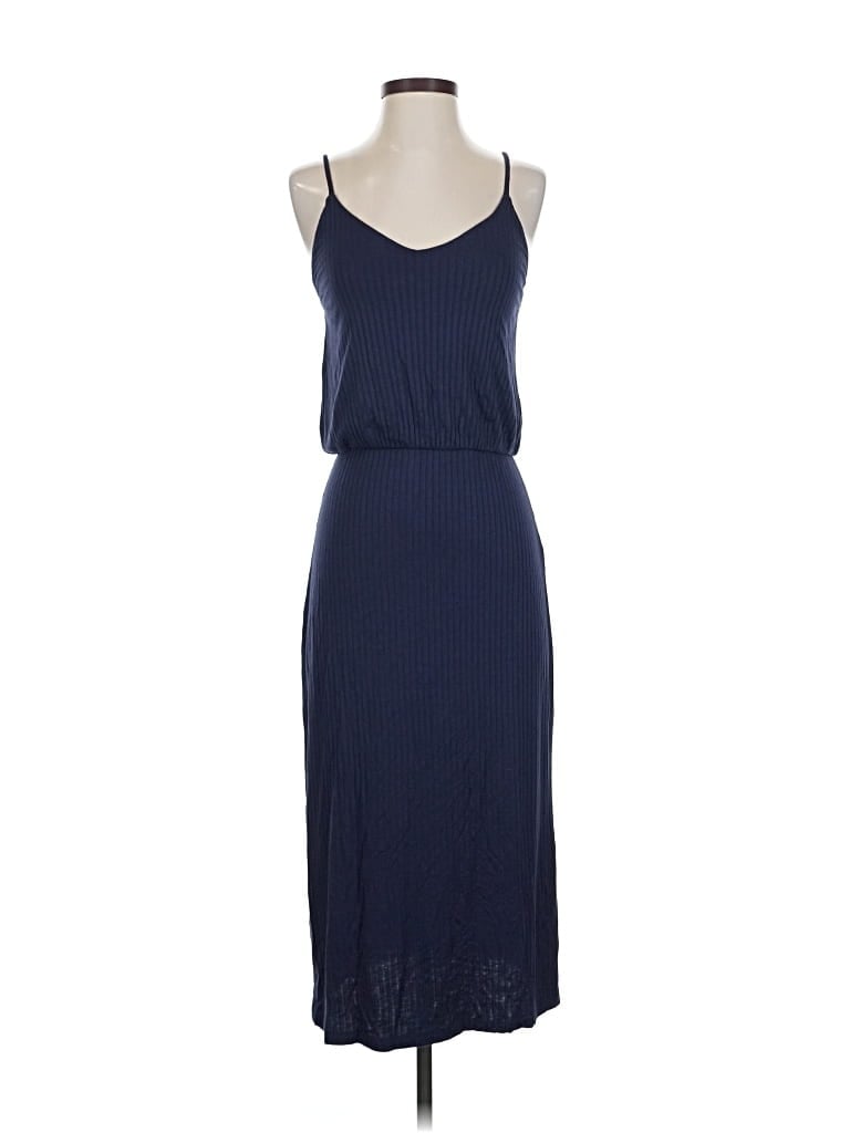 Pre-owned Good Luck Gem Casual Dress In Blue