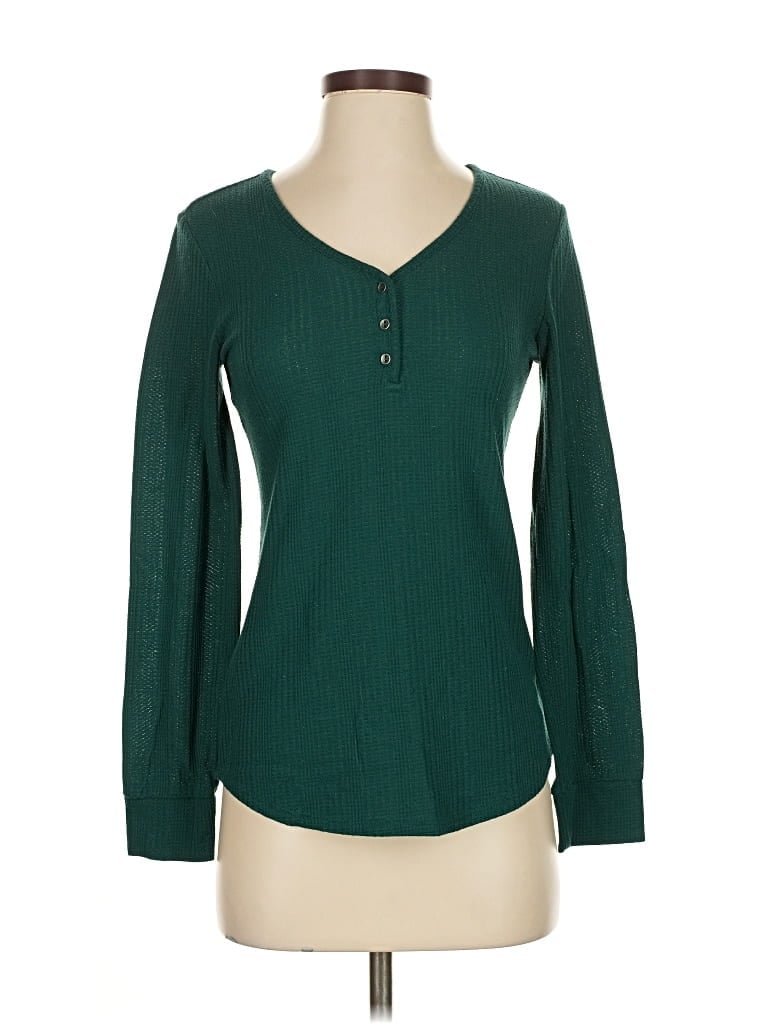 Pre-owned Maurices Cardigan Sweater In Green