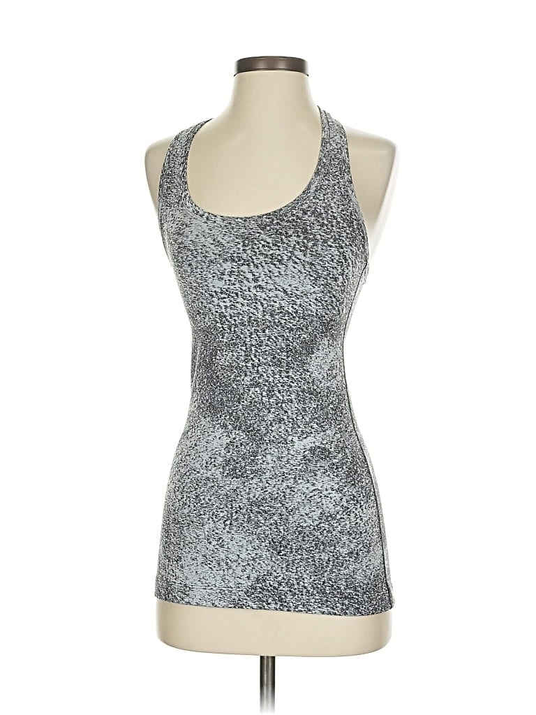 Pre-owned Lululemon Athletica Active Tank Top In Gray