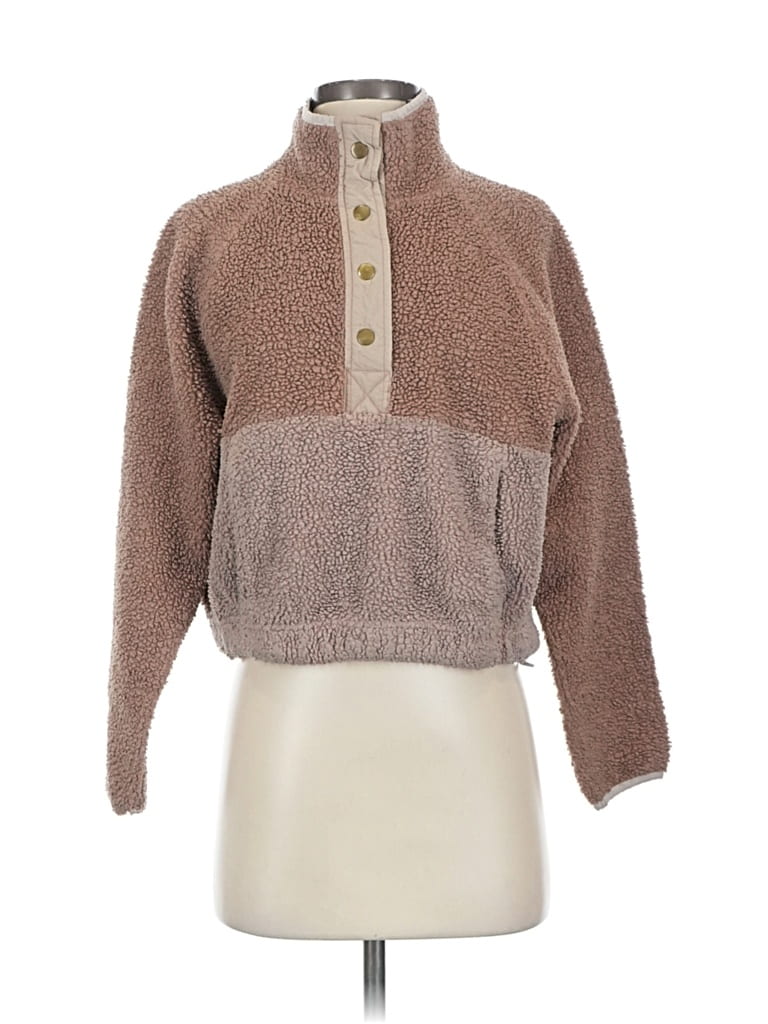 Pre-owned Active By Old Navy Pullover Sweater In Brown