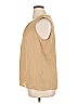 Sami & JO 100% Polyester Tan Sleeveless Blouse Size XL - photo 5
