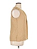 Sami & JO 100% Polyester Tan Sleeveless Blouse Size XL - photo 4